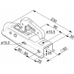 AK7 rutulinis kablys