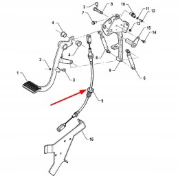 P5s21201005 sankabos pedalo trosas