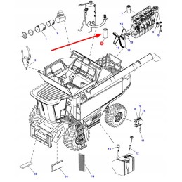 104309w91 agco hidraulinės alyvos filtras