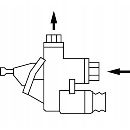 Kramp kuro siurblys telpa į korpusą