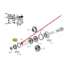 7700648743 Kardaninio veleno poveržlė 80 x 87 x 0 50
