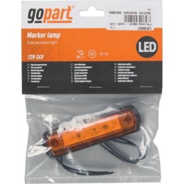 Multi LED šoninė gabaritinė lemputė