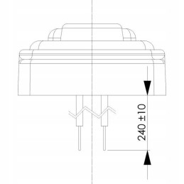 Multi LED šoninė gabaritinė lemputė