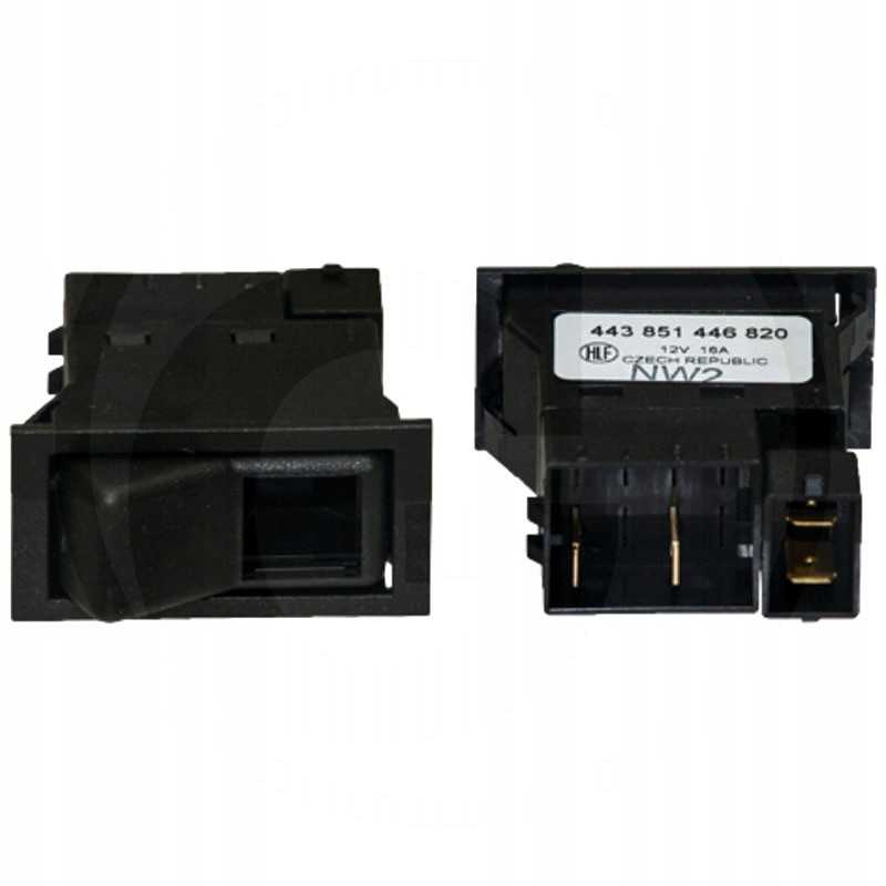 Rūko žibintų ir darbo žibintų jungiklis