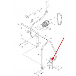 TS04812010003 oro kondicionieriaus filtro džiovintuvas