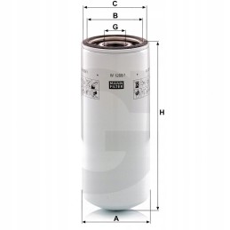 Mann filtras w 1268 1 filtras, vairo hidraulika