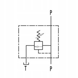 C056v0710 perpildymo vožtuvas vmp g1 2 10 180 bar