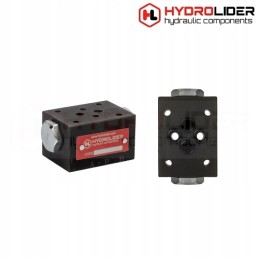 Cetop 3 NG6 vožtuvas, grąžinamas dvigubas užraktas