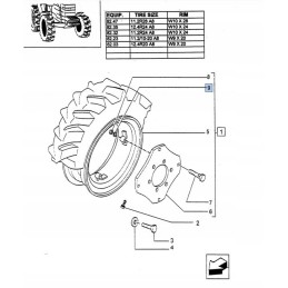 New Holland trinkelė 16 6x33x6 5164709