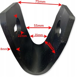 Apatinės apsaugos nuo apvirtimo akutė hl 8011 6011