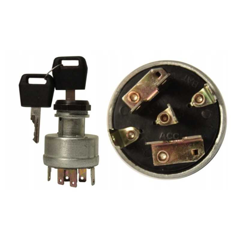 Uždegimo jungiklis 12v john deere ar58126