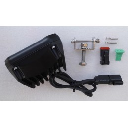 Darbinis šviestuvas 2x LED 10w 900l, mažas, galingas prožektorius