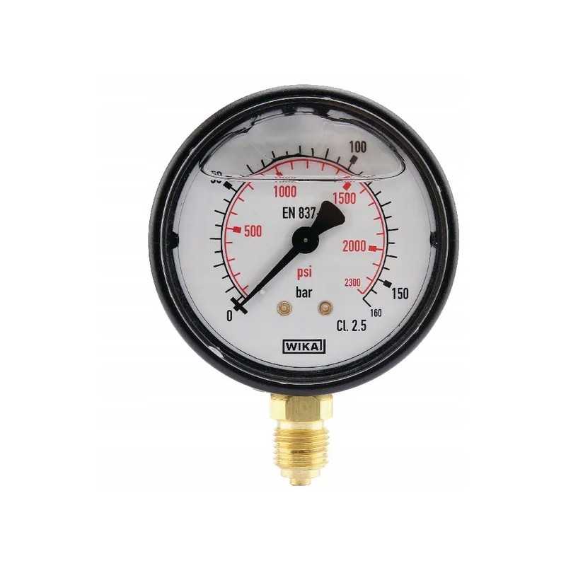 Glicerino manometras oe63 mm 0 160 bar