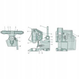 Spyruoklinis ratas 4851481005 Sauermann