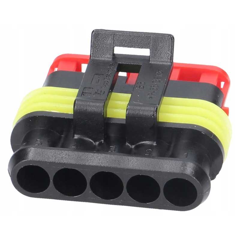 Anti-jungtinis stiprintuvas superseal 5 kontaktų kištukas