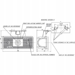 Halogeninė LED gabaritinė lemputė 105kz balta