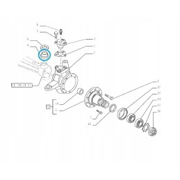 Vairo guolio guolis new holland td case jx 24903780