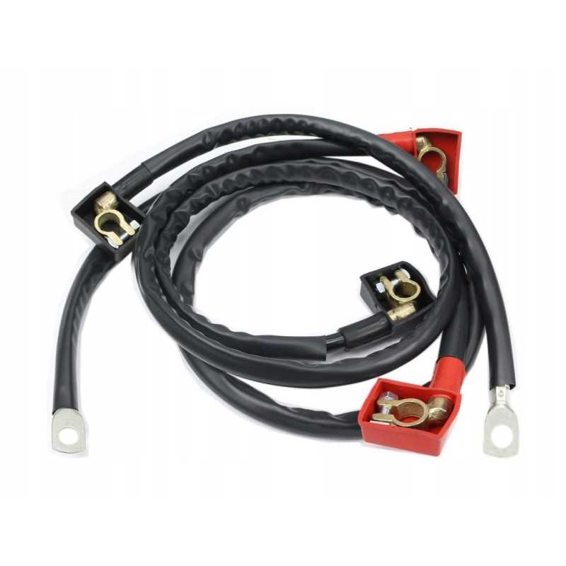 Laidai, akumuliatoriaus laidų komplektas, 3 laidai