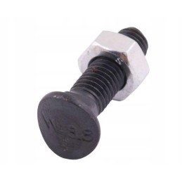 Pusapvalių noragėlių varžtų komplektas m8x33 mm, 8-8 klasė