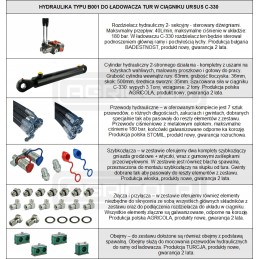 Hidraulinis rinkinys tur ursus c 330 b001 hydrolider