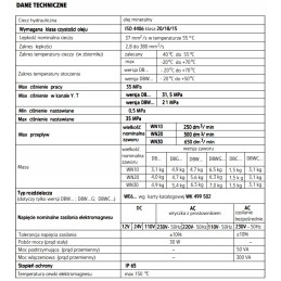 Hidraulinis vožtuvas ponar dbw 10 bg 2 52 315ug24nz4