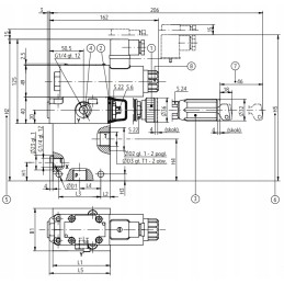 Hidraulinis vožtuvas ponar dbw 10 bg 2 52 315ug24nz4