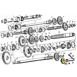 Atbulinės eigos pavara C 330 originalus Ursus
