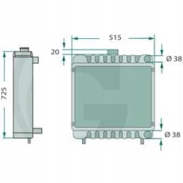 Zetor radiatorius 80013904