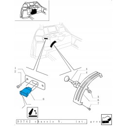 Lifto jungiklis new Holland 82012387 cnh