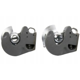 Kabliukų rinkinys rutuliui su flanšu suvirinti, kampas 2