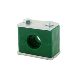 Vienas pilnas gnybtų laikiklis vamzdžiams ir žarnoms