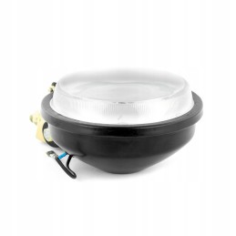 Metalinis darbinis šviestuvas su 105 mm h3 12v lempute