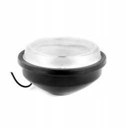 Metalinis darbinis šviestuvas su 105 mm h3 12v lempute