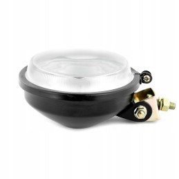 Metalinis darbinis šviestuvas su 105 mm h3 12v lempute