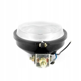 Metalinis darbinis šviestuvas su 105 mm h3 12v lempute