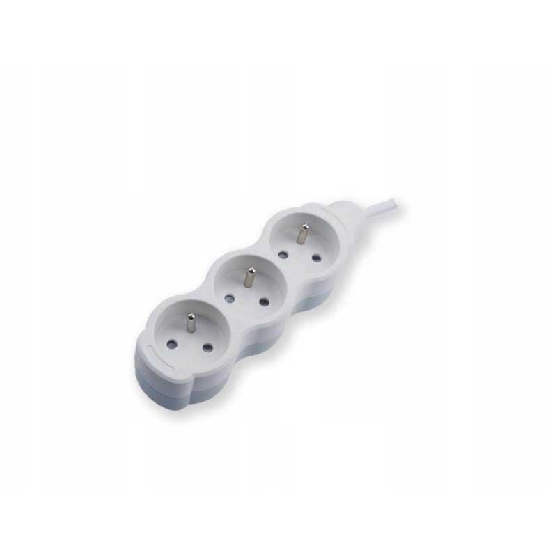 Prailginimo laidas, 3 lizdai, 5 m, motogeneric