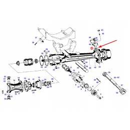 F280300020120 priekinės stebulės tarpiklis