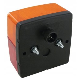 Kombinuotas galinis žibintas 104x100mm 12v