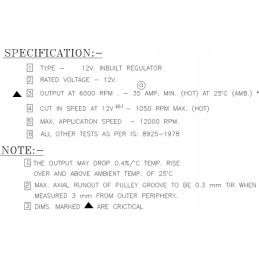 14v 40a kintamosios srovės generatorius tinka c360