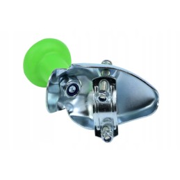 Žalia ekskavatoriaus traktoriaus vairo rankenėlė