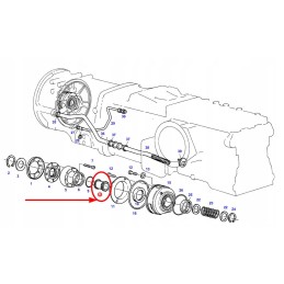 199104490084 pavarų dėžės alyvos siurblio pavarų įvorė