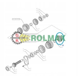 Žvaigždė New Holland T TD Ford Fiat 5169606
