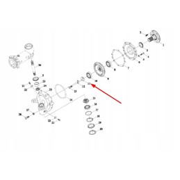 Tc02311010055 rato stebulės poveržlė