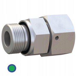 Tiesi jungtis su vidine sriegiu M22x1 5 3 8 din 2353