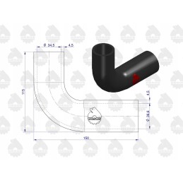 Radiatoriaus žarnų komplektas C 360 Ursus