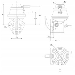 POLMO john deere re527115 tiekimo siurblys