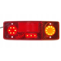 Kombinuotas galinis žibintas WE551 DL 12 24V dešinė, LED