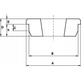 Stebulė privirinta prie 2517 kūginės movos