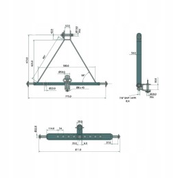 Prikabinkite trikampio rutulio K50 priekabos siją vos už 45 km