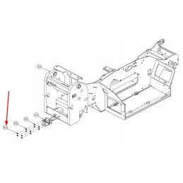 804002018 savaime užsifiksuojanti veržlė m18